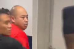 廣廈光頭球迷再動(dòng)手打手機(jī)腳踢上前理論女性