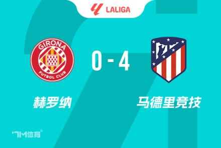 西甲-馬競4-0勝赫羅納鎖定第三名，索爾洛特替補(bǔ)登場完成帽子戲法