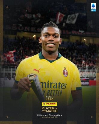 梅開二度導(dǎo)演逆轉(zhuǎn)，萊奧當選米蘭vs佛羅倫薩全場最佳